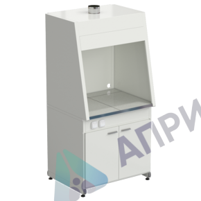 Шкаф для нагревательных печей с тумбой 920х780х1870 мм, цвет изделия - белый, раб. поверхность - КЕРАМОГРАНИТ