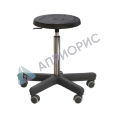 Табурет офисный на роликах (410-540 мм) (полиуретан)