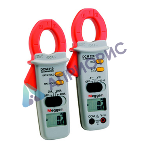 Поверка токовых клещей Megger DCM320