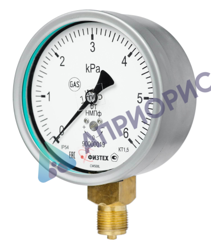 Поверка напоромеров НМПф IP54 d.100 IP54