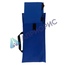 Мягкие бескаркасные носилки с ремнями DDJ-8A (синие)