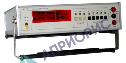 Поверка вольтметра универсального В7-40/1, В7-40/2, В7-40/3, В7-40/4, В7-40/5