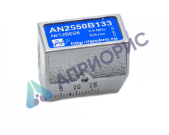 AN2550Bxx наклонный совмещенный притертый преобразователь 2,5 МГц с углом 50град