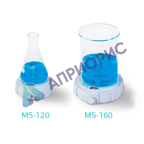 Мешалка магнитная без подогрева STEGLER MS-160 (d 160 мм, до 1,5 л, до 2500 об/мин)