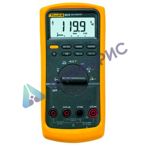 Поверка мультиметра цифрового портативного серии 80-III мод. 83, 85, 87, серии 80-IV мод. 187, 189