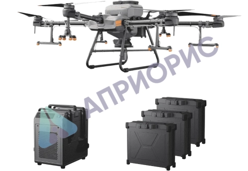 Комплект квадрокоптер DJI Agras T30 + 2 АКБ + ЗУ