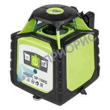 Комплект: ротационный нивелир RGK SP-100G + штатив, рейка