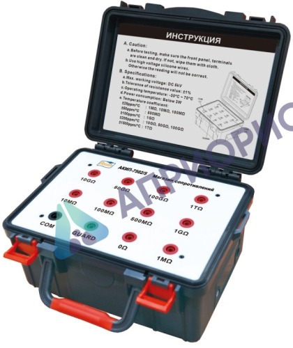 Магазин сопротивлений АКИП-7502/3