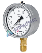 Поверка манометров общетехнических пылевлагозащищенных ДМ8008-ВУф Без заполнения