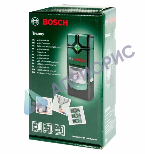 Детектор скрытой проводки и металла Bosch Truvo (0.603.681.221)
