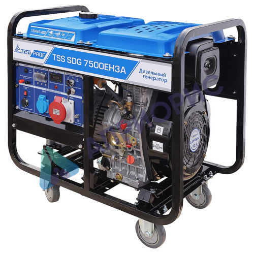 Дизельный генератор TSS SDG 7500EH3A