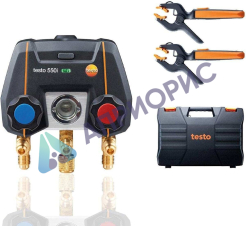 Цифровой манометрический коллектор Testo 550i комплект 1 в кейсе