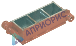 Форма куб. 70,7х70,7х70,7 мм трехгнезд. крашенная (3ФК70,7)