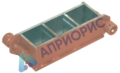 Форма куб. 70,7х70,7х70,7 мм трехгнезд. крашенная (3ФК70,7)