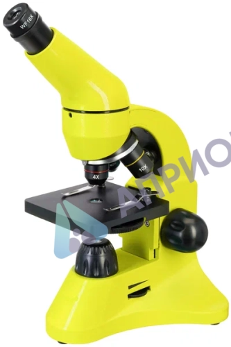 Микроскоп Levenhuk Rainbow 50L PLUS Lime (Лайм)