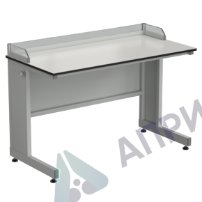 Стол ученический 800х600х760, раб. поверхность - ЛАМИНАТ СЕРЫЙ