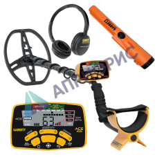 Комплект: металлоискатель Garrett ACE 400i + пинпоинтер PRO-POINTER AT
