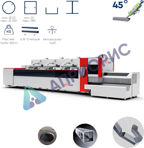 Лазерные труборезы Wattsan Auto 6022 