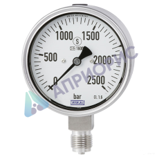 Поверка манометров с трубкой Бурдона, нержавеющая сталь PG23HP-P