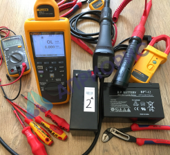 Поверка тестера батарей FLUKE BT521