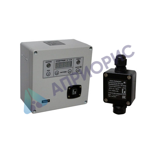 ОРТ-02В сигнализатор горючих газов одноканальный стационарный