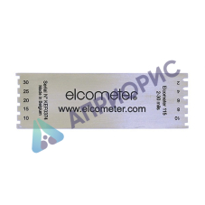 Калибровка прямоугольной гребенки Elcometer 115