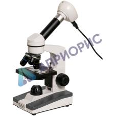 Микроскоп биологический Биолаб С-16 (с видеоокуляром, ахроматический монокуляр, учебный)
