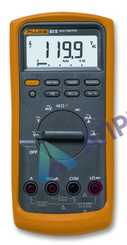 Поверка мультиметра цифрового Fluke 83-V, Fluke 87-V