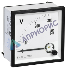 Поверка вольтметра Э47