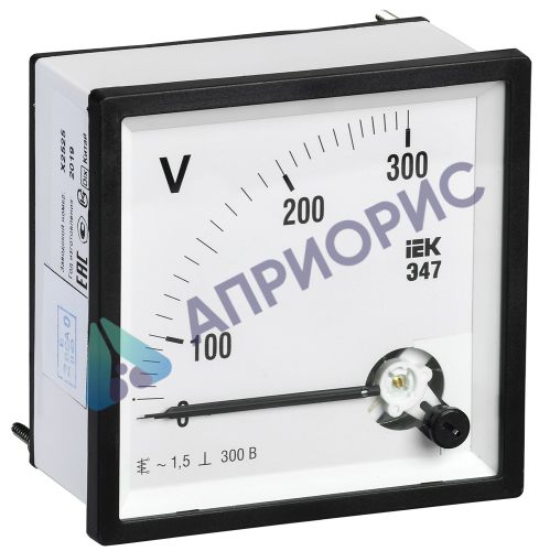 Поверка вольтметра Э47
