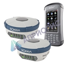 Комплект из двух приемников Sokkia GRX3 с модемами UHF/GSM и контроллера Archer2