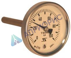 Поверка биметаллических термометров ТБПю, ТБП