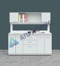 СТОЛ ЛАБОРАТОРНЫЙ С ШКАФОМ-НАДСТРОЙКОЙ