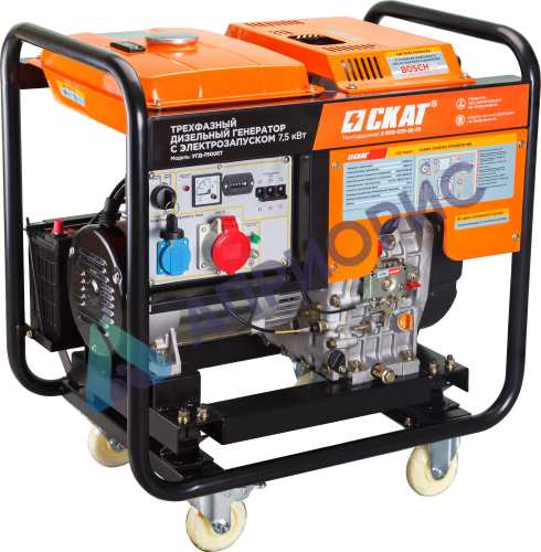 Дизельный генератор СКАТ УГД-8500Е