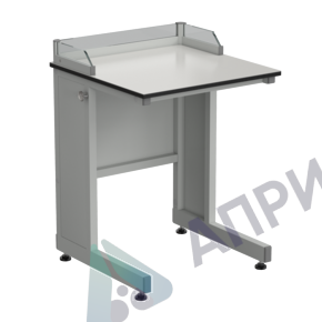 Стол ученический с бортиком 600х600х840, раб. поверхность - LABGRADE