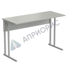 Стол ученический упрощенный 1200х500х760, раб. поверхность - ЛАМИНАТ СЕРЫЙ