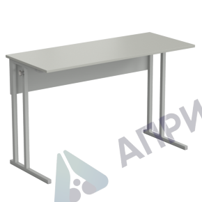 Стол ученический упрощенный 1200х500х760, раб. поверхность - ЛАМИНАТ СЕРЫЙ