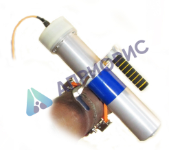 Ременное устройство крепления моноблока «0,3 СБК 200» на трубу