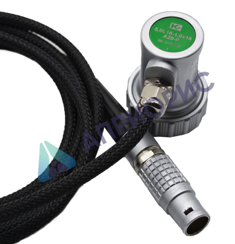 5l16-1,0x10-a20-p прямая фазированная решетка, 16 эл, 5 мгц