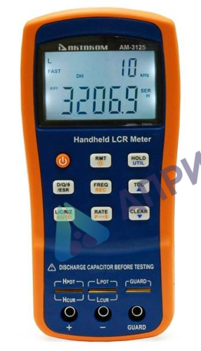 Поверка измерителя LCR АМ-3123, АМ-3125