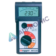 Поверка мегаомметра Megger MIT230