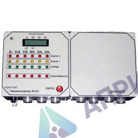 ЭССА для КНС газоанализатор для канализационных насосных станций стационарный