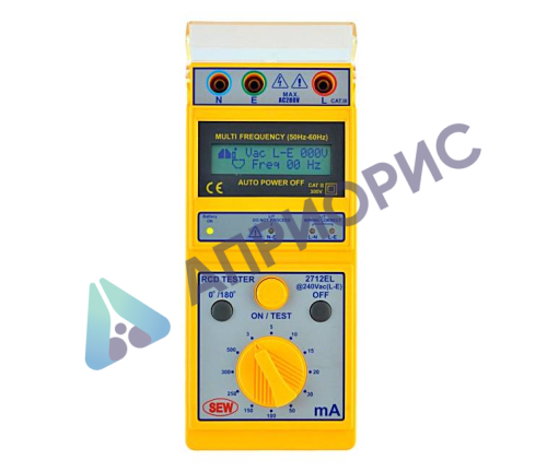 2712 EL - цифровой измеритель параметров УЗО