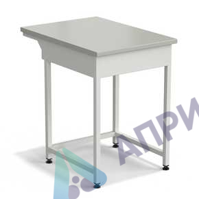 Стол-приставка 850х850х850 мм, раб. поверхность - ЛАМИНАТ СЕРЫЙ