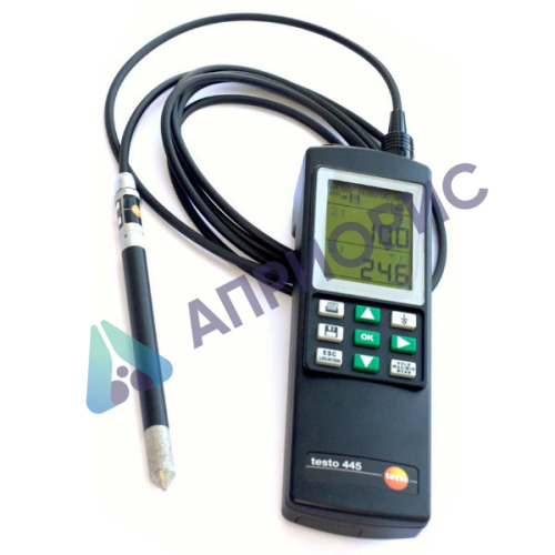 Поверка многофункционального прибора Testo 445
