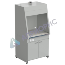 Шкаф для нагревательных печей с тумбой 920х780х1870 мм, цвет изделия - серый, раб. поверхность - КЕРАМИКА