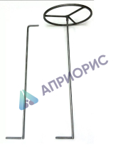 Стержень для установки спиралей намотки R-пленки с опорной площадкой