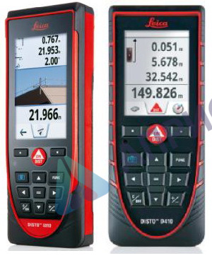 Поверка дальномера лазерного Leica DISTO D410, Leica DISTO S910