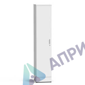 Шкаф для одежды 400х500х2000 мм белый