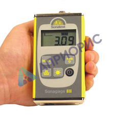 Поверка ультразвукового толщиномера Sonagage III